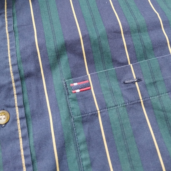 VINTAGE 90s BUGLE BOY BUTTON DOWN SHIRT - Picture 4 of 5